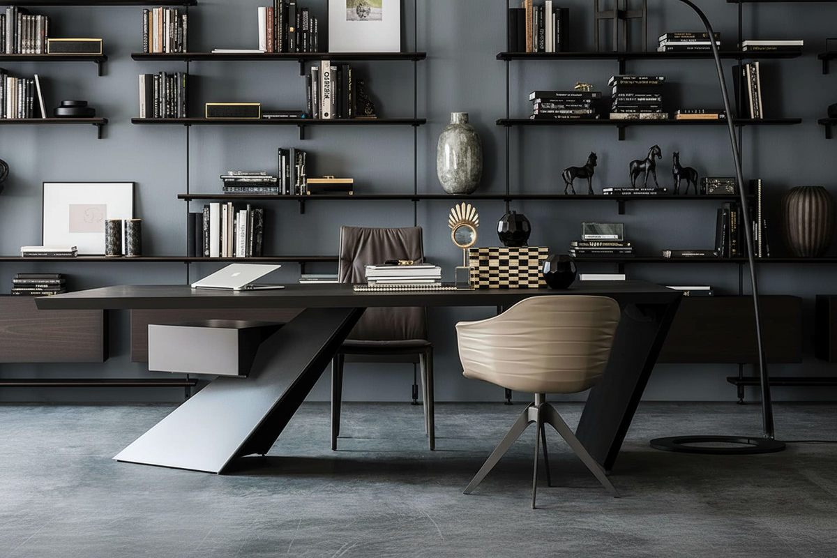 Luxury Dark Editorial Office